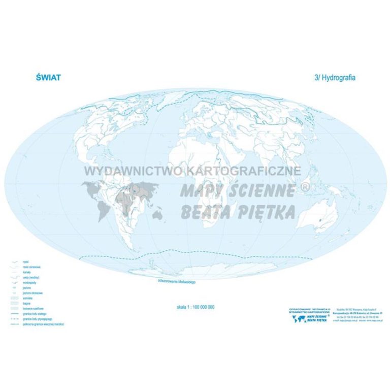 Mapa Konturowa Wiata Zestaw Sklep Wydawnictwa Pi Tka